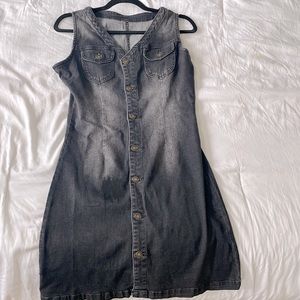 Denim jean dress Size-Medium